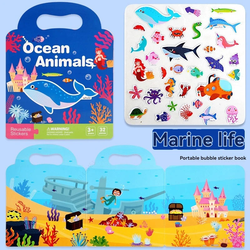 Reusable Sticker Activity Book