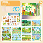 Montessori Busy Book Quiet Activity Binder