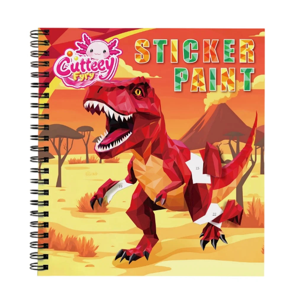 DIY Sticker-by-Number Activity Book