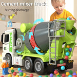 Inertia Concrete Mixer Truck Toy with Sound & Lights
