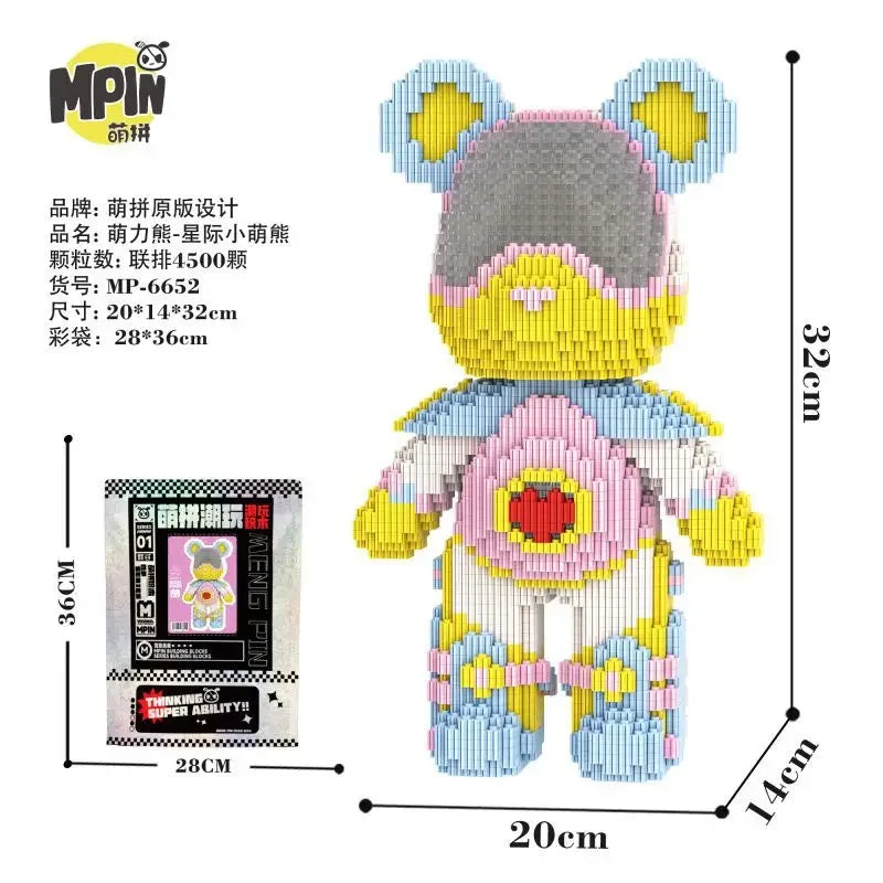 BlockBear™ Premium Building Block Set