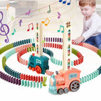 Domino Train Set with Lights and Sounds