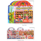 Reusable Jelly Sticker Quiet Book