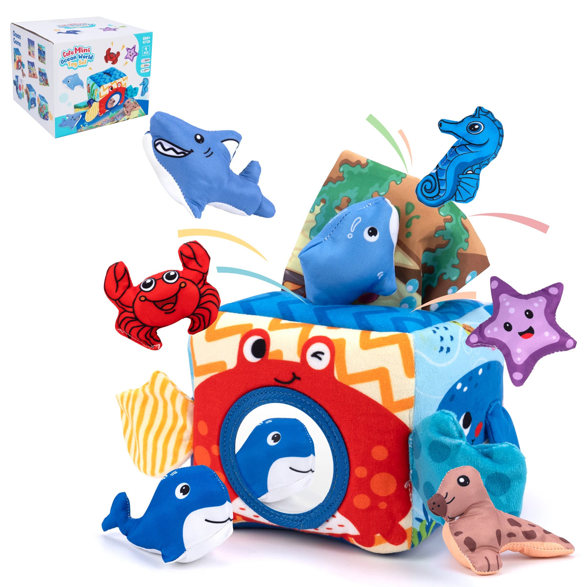 Soft Plush Sensory Play Sets for Babies