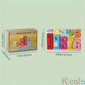 Montessori Wooden Number Blocks for Learning