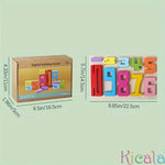 Montessori Wooden Number Blocks for Learning