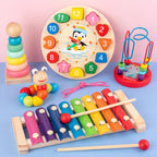Montessori Wooden Puzzle Collection