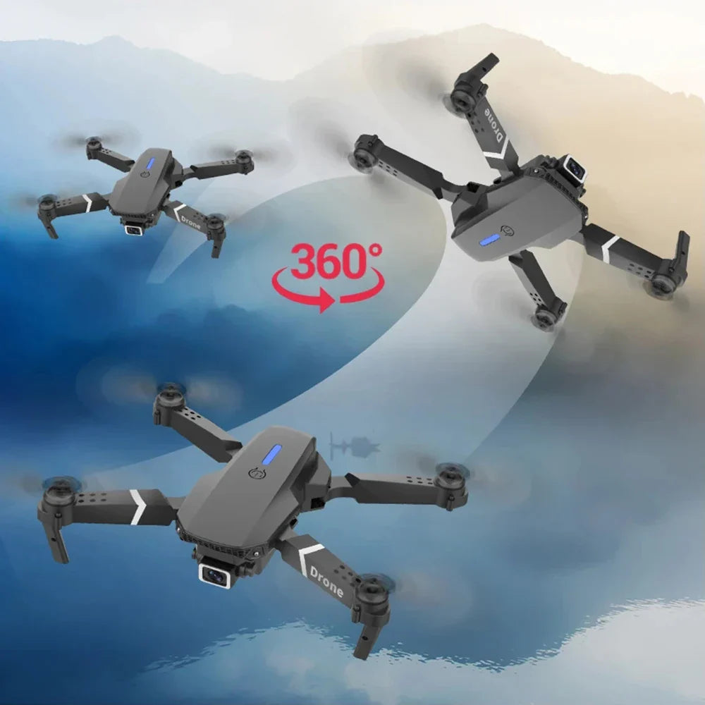 E88 Foldable RC Drone with 4K HD Camera & Wi-Fi FPV
