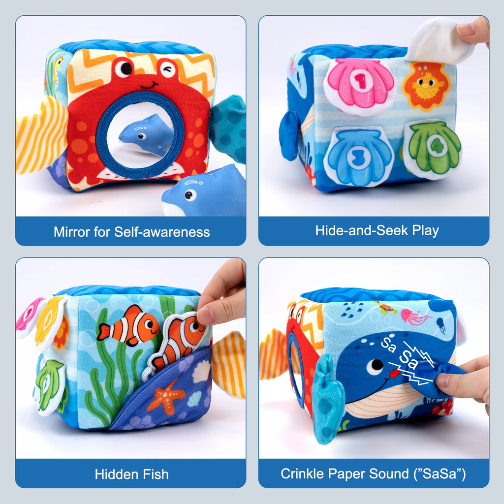 Soft Plush Sensory Play Sets for Babies