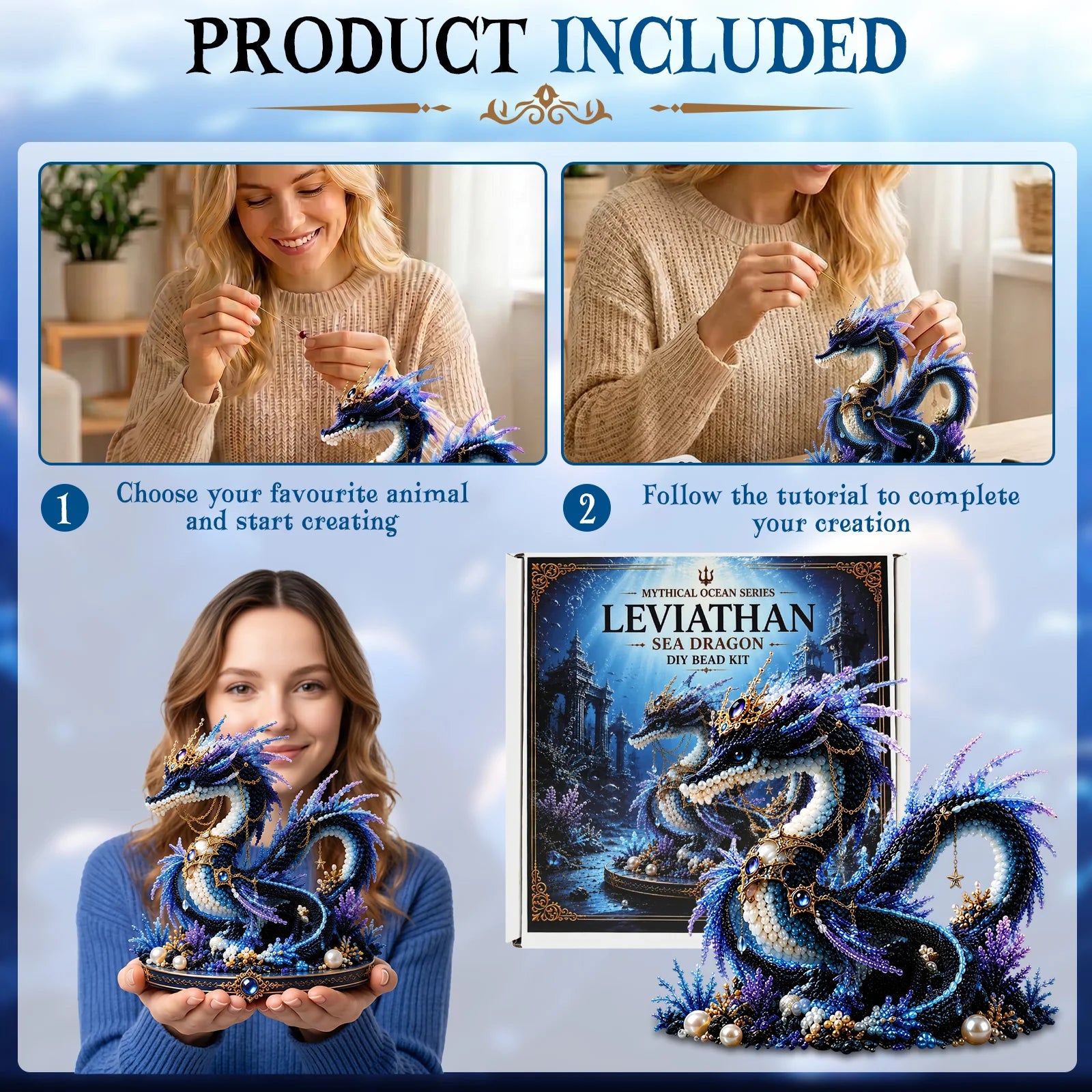 OceanMagic™ 3D Ocean Bead Craft Kit