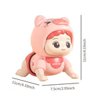Musical Crawling Baby Toy with Lights