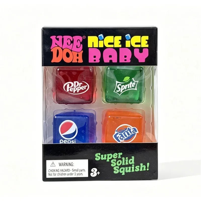 FizzCube Mini Soda Squishy Cubes