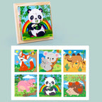 Wooden Six-Sided Cube Puzzle Blocks, photo 7
