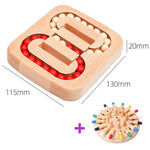 Wooden Montessori Memory Chess