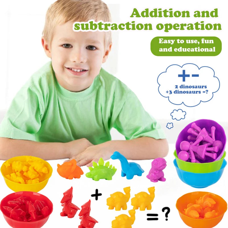 Animal Counting & Sorting Learning Toy – Early Education Classification Set