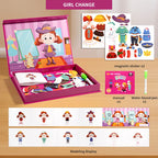 MagnaMind Magnetic Puzzle Book