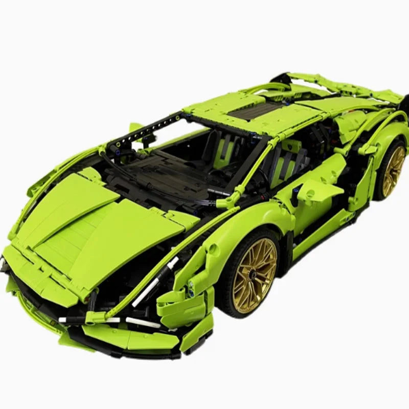 Technical SuperCar Assembly Building Set