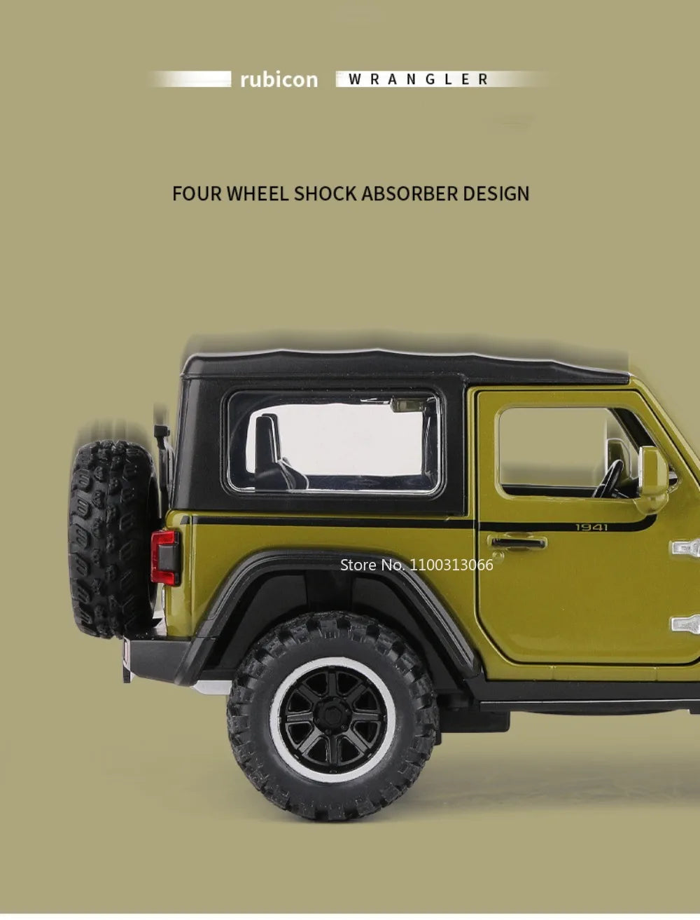 Wrangler Rubicon Model Car