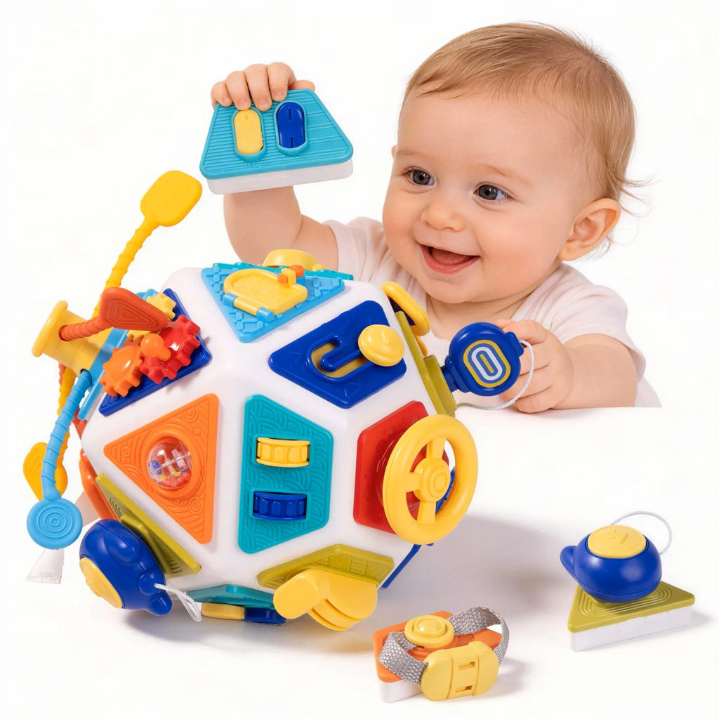 22-in-1 Montessori Busy Activity Cube