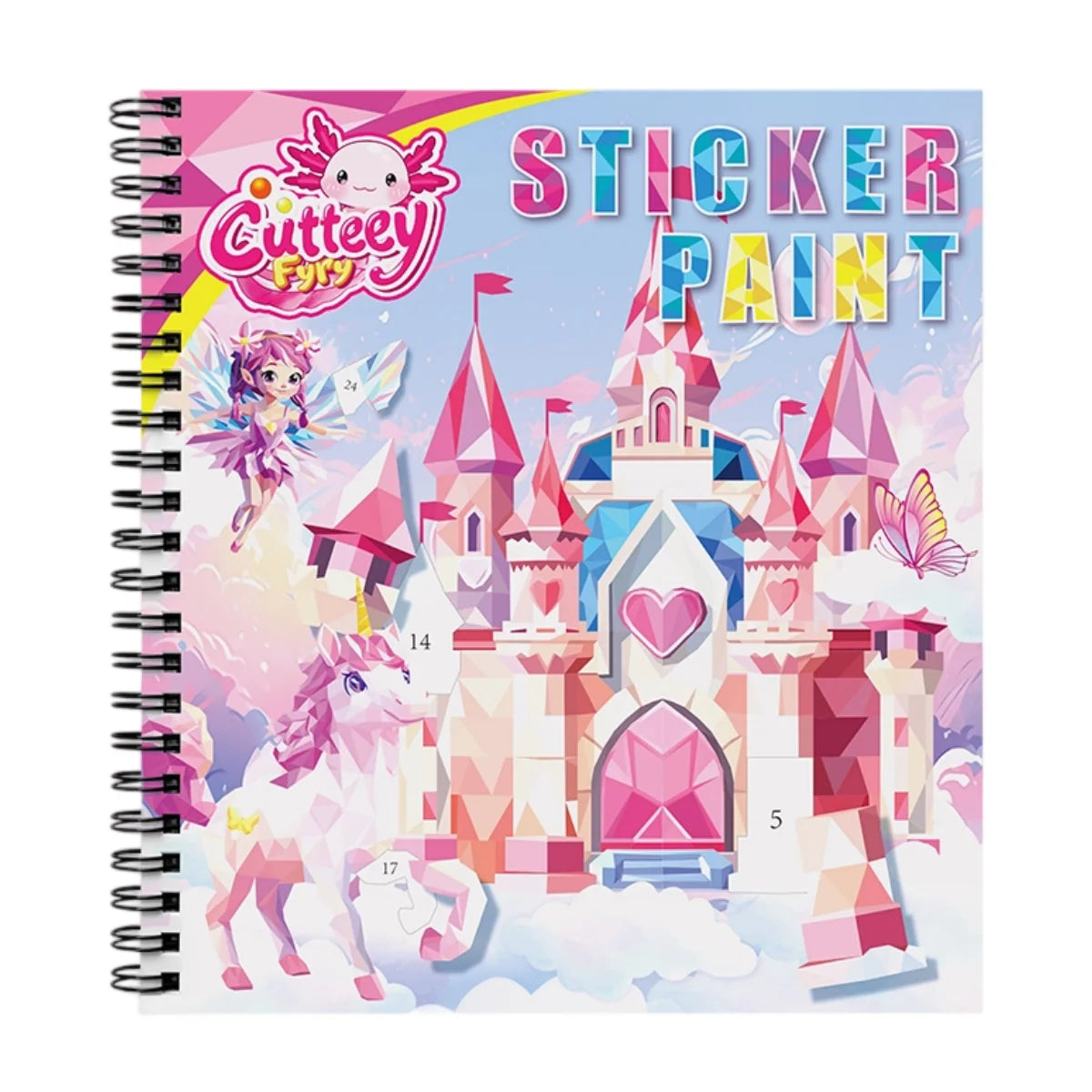 DIY Sticker-by-Number Activity Book