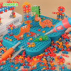 Electric Drill Screw Building Puzzle Set