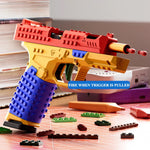 BrickBlaze™ Building Block Blaster – Foam Projectile Construction Gun