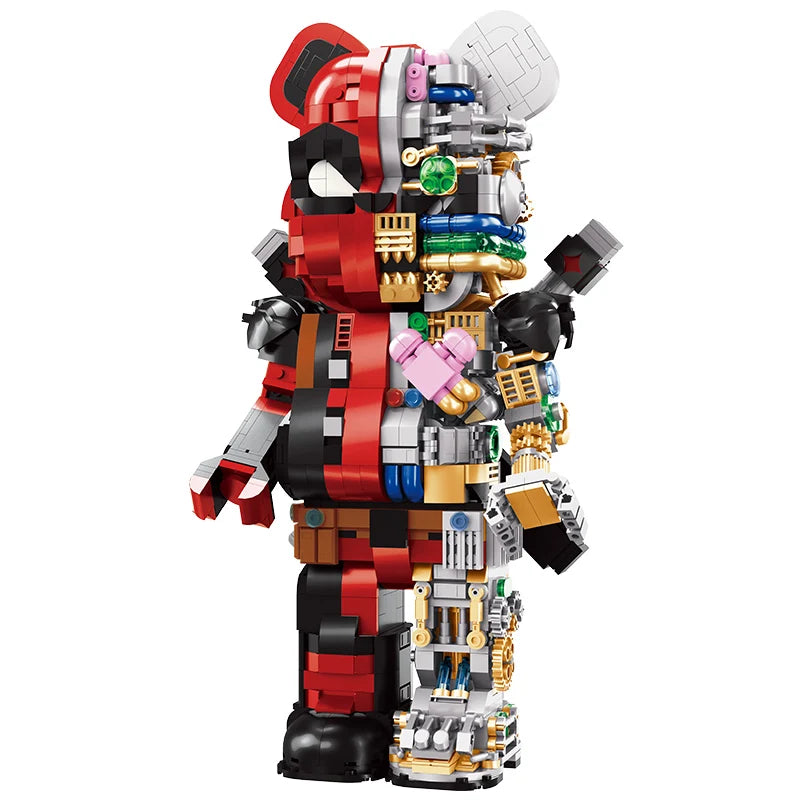 Mecha Bear Building Blocks Set