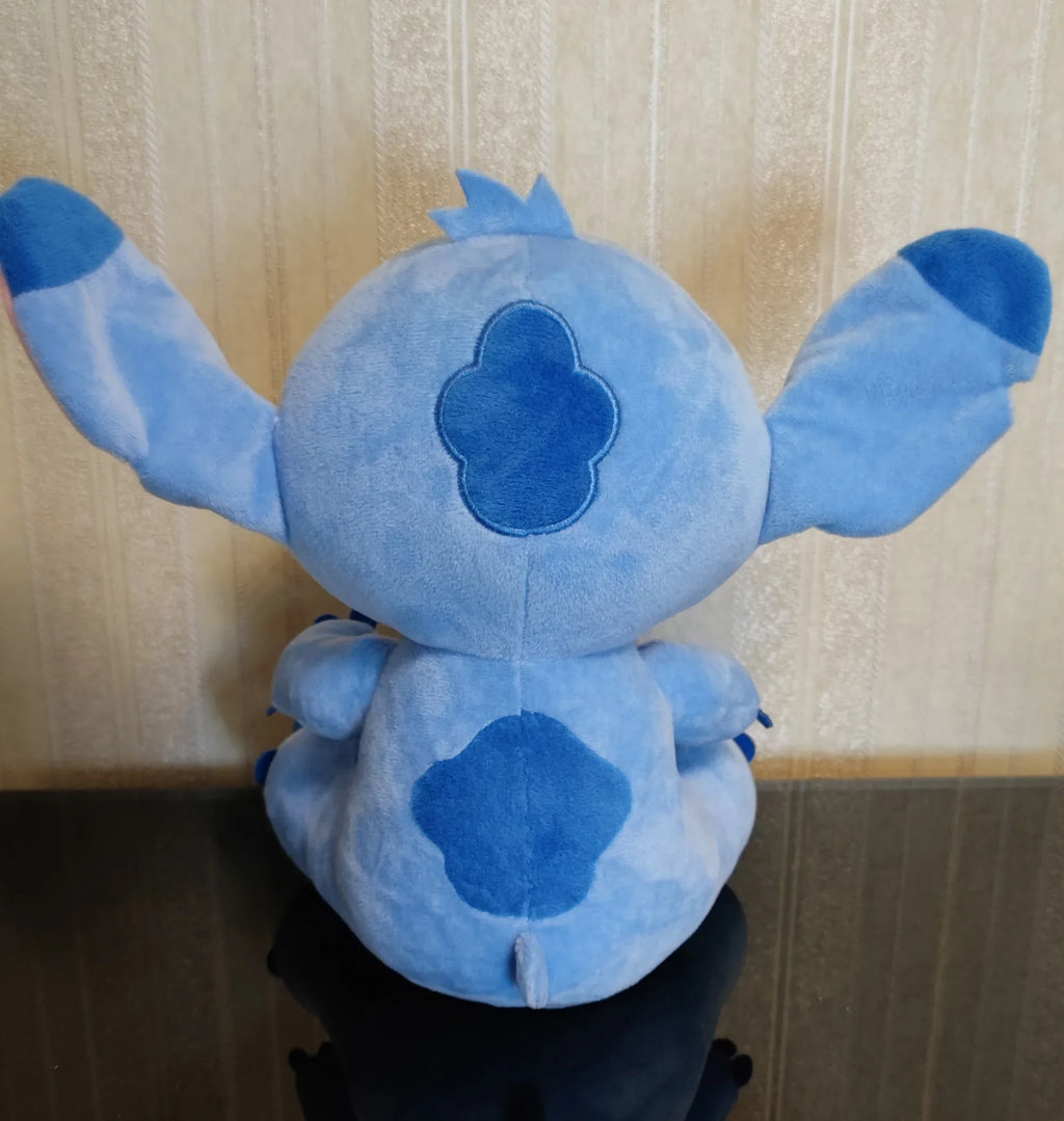 Disney Stitch Plush Doll – Soft Stuffed Toy (Blue & Pink)