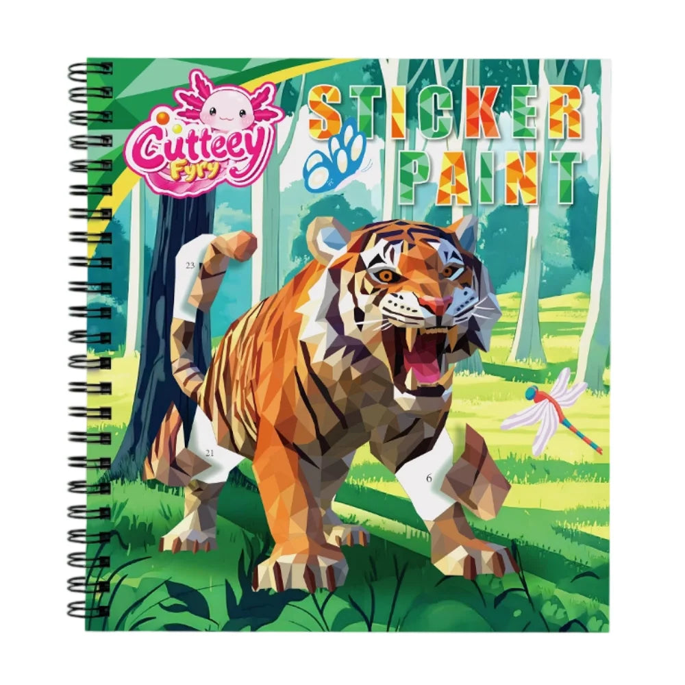 DIY Sticker-by-Number Activity Book