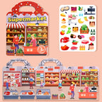 Reusable Jelly Sticker Quiet Book