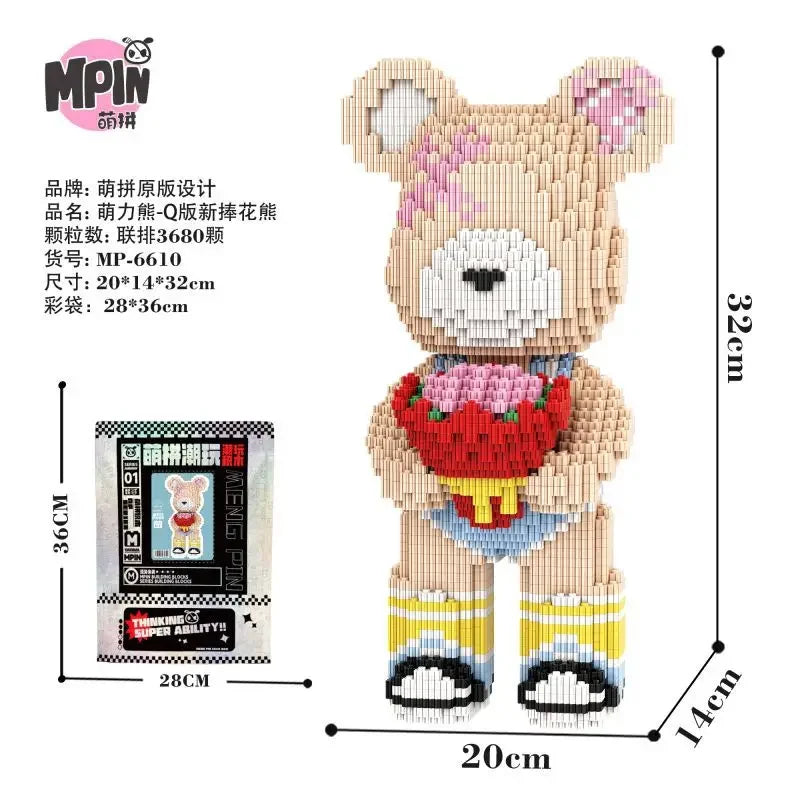 BlockBear™ Premium Building Block Set