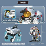 Space Warrior Astronaut Robot Dog Set