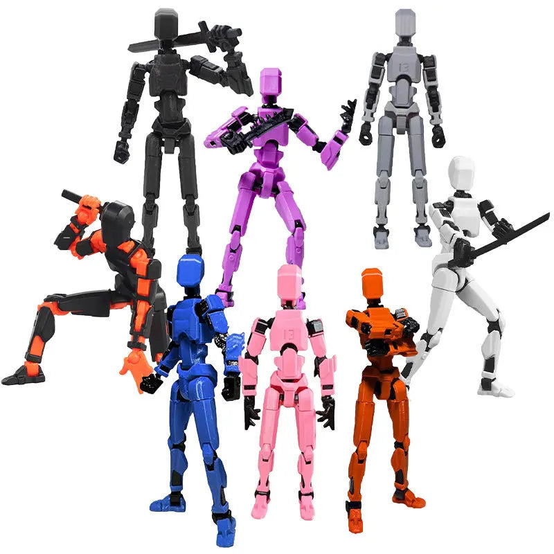 Multi-Jointed Poseable Robot Figure
