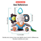 Hanging Animal Plush Stroller Toy