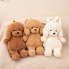 CuddleCarry Teddy Dog Plush Backpack