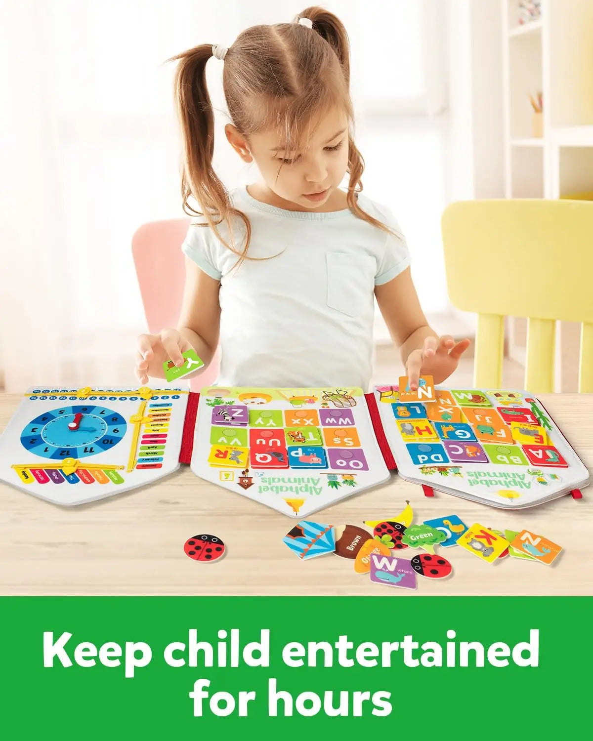 Montessori Busy Book Sensory Activity Binder
