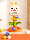 Ball Drop and Roll Tower for Toddlers