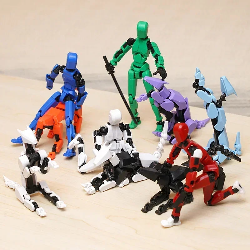 Multi-Jointed Poseable Robot Figure