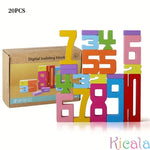 Montessori Wooden Number Blocks for Learning