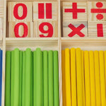 Montessori Education Wooden Counting Sticks