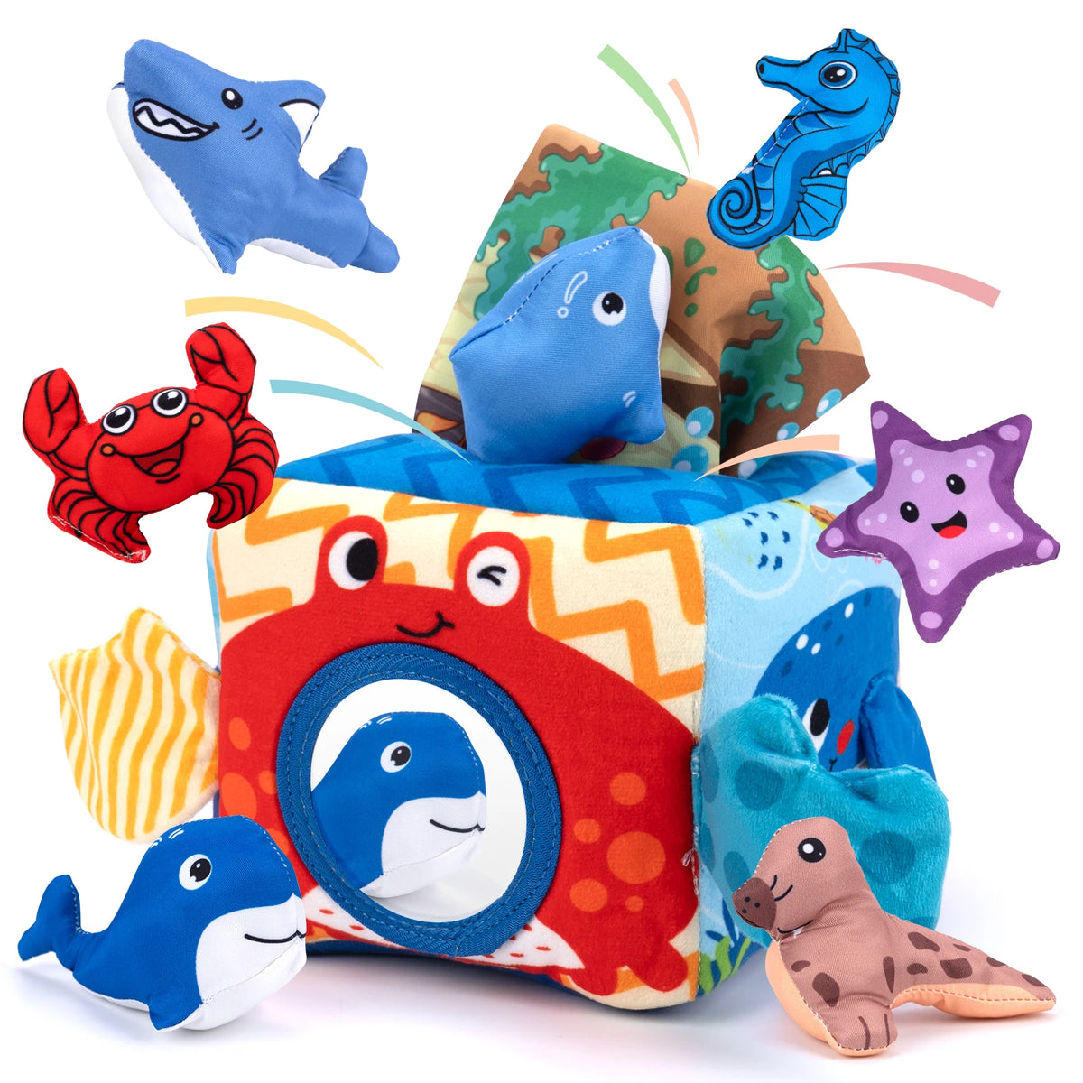 Soft Plush Sensory Play Sets for Babies