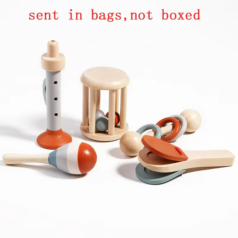 Wooden Baby Musical Instrument Set, photo 5