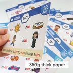 Master Reading Fast: Phonics Flash Cards for 20 Easy Stages!