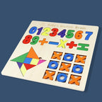 3-in-1 Montessori Wooden Puzzle Board, photo 5