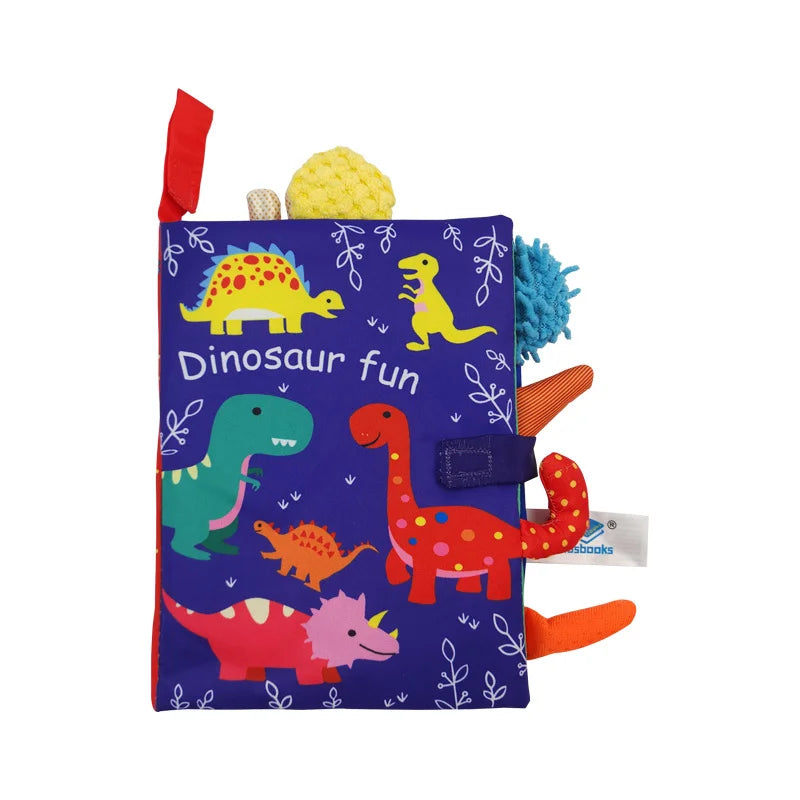Baby Animal Tail Cloth Book