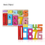 Montessori Wooden Number Blocks for Learning