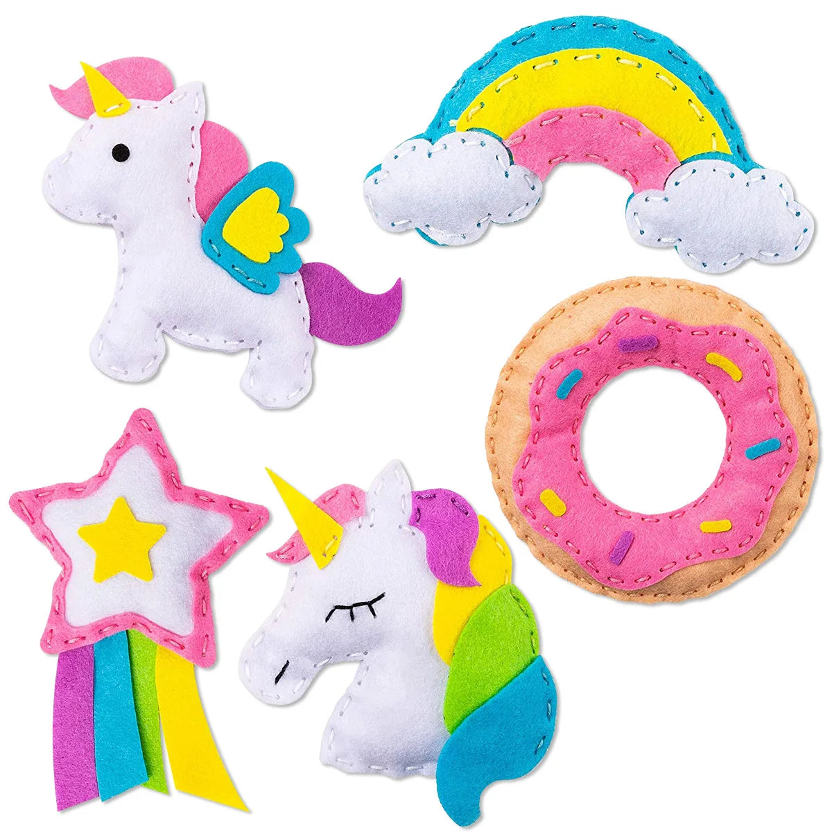 DollyCraft Felt Animal Sewing Kit