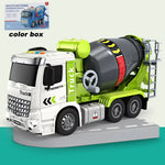 Inertia Concrete Mixer Truck Toy with Sound & Lights