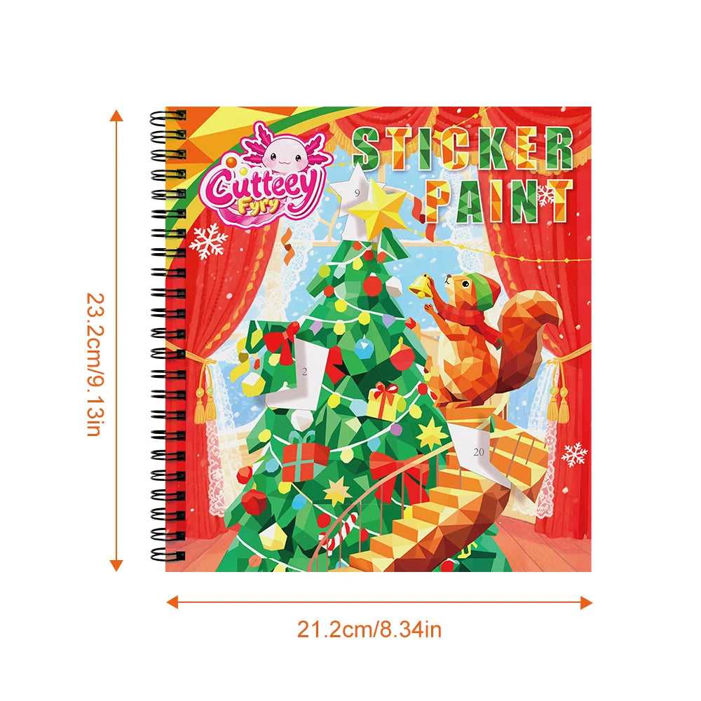 DIY Sticker-by-Number Activity Book