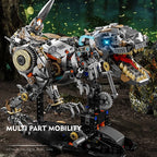 STEM Mechanical Jurassic Dinosaur Building Set – Motorized T-Rex Model